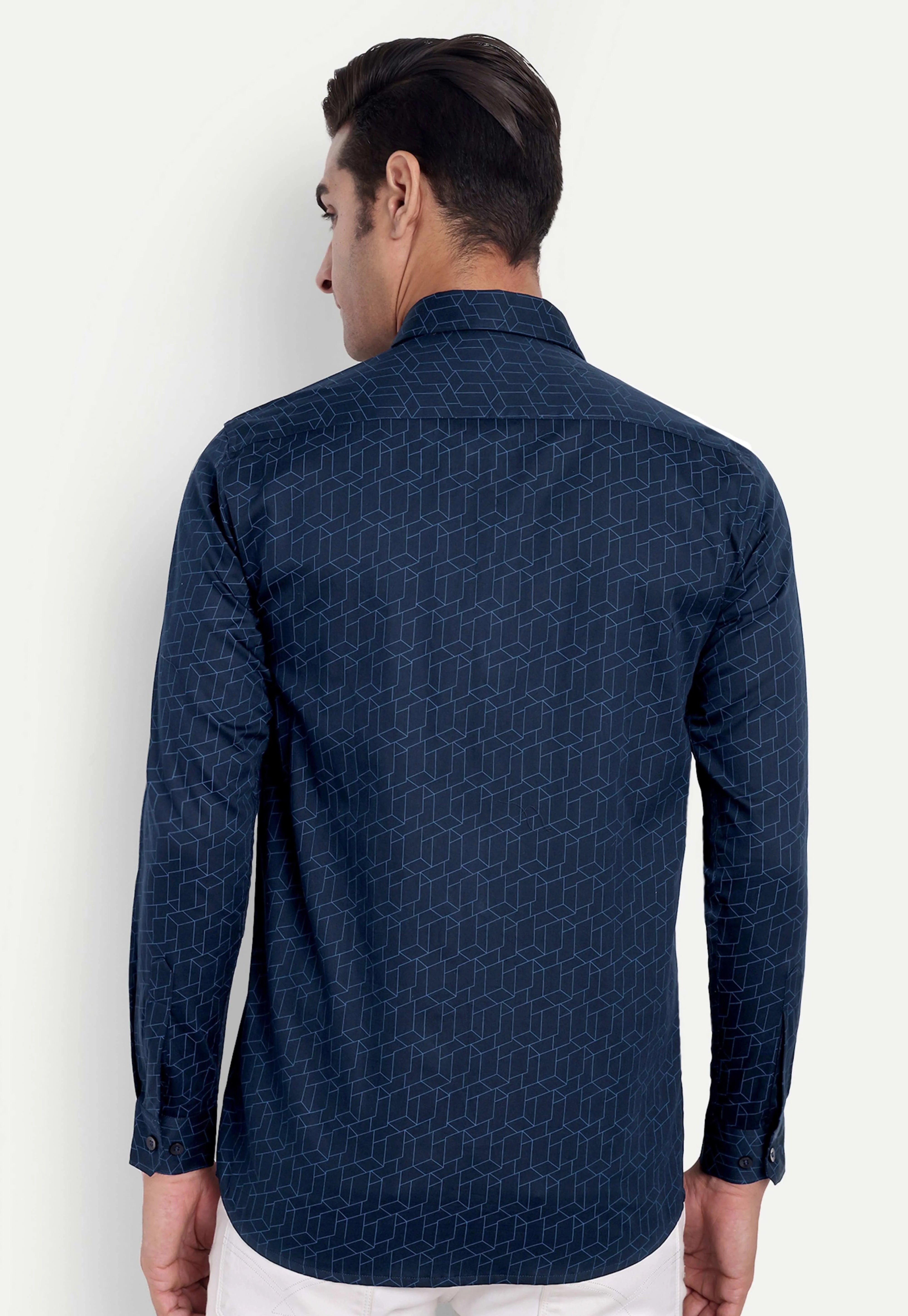 Navy Nexus Full Sleeve Shirt